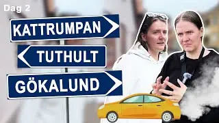 ROADTRIP TILL SVERIGES KONSTIGASTE ORTSNAMN || Överlever vi natten?