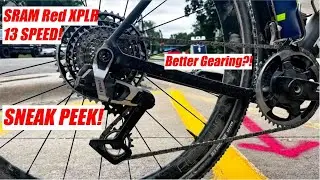 SRAM AXS XPLR 13 Speed Preview - Gear Ratios, Frame compatibility
