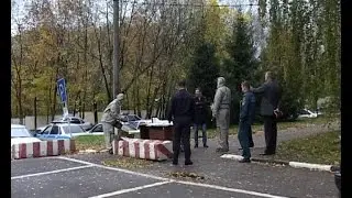 КРТВ. Полицейские приняли участие во Всероссийской объектовой тренировке по ГО и ЧС