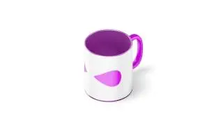 Mug Animated Mockup | isometric view