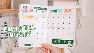 MON BULLET JOURNAL DE MARS 2021 💚