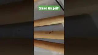 Armário com pé ou sem?