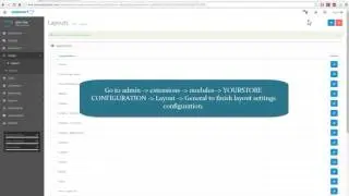 YourStore Opencart Theme - changing layout customization video manual