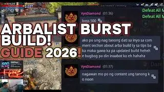 MIR4 GUIDE 2026: DEADLY ARBALIST BUILD FOR MAX  DAMAGE OUTPUT
