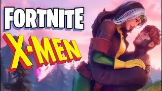 Fortnite X-Men Rogue & Gambit Gameplay Bundle Showcase!