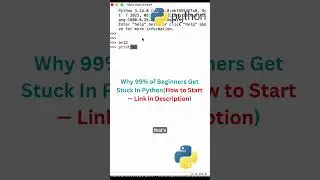 Python For Beginners: Start coding with PYTHON in Less Than 3 Minutes!🚀