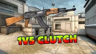 EZ CS:GO 1V5 CLUTCH TO END GAME