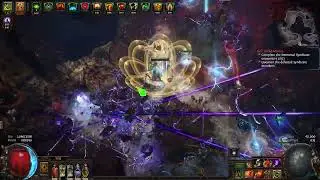 [POE 3.24] Scourge arrow poison PF VS T17 Abomination Map