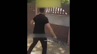 Забор сломал ногу гопнику