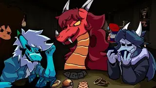 Pasta Night But Passy, Retrospecter And Kamex Are Singing - FNF Hypno’s Lullaby V2