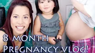 ♥ 8 Month Pregnancy Vlog !! ♥