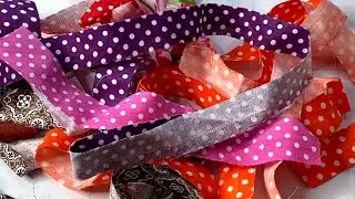 Why doesn't anyone say that textile waste can be put to good use? DIY master class