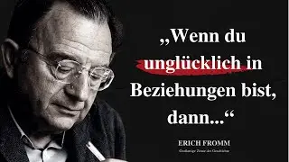 Lebe ohne Reue! Weise Worte von Erich Fromm über Narzissmus & die Kunst des Liebens.