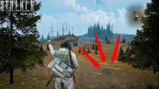 Stalker Onine - Заработок в Тунгуске . Самый наилучший вариант избавления от артефактов.👍👍👍