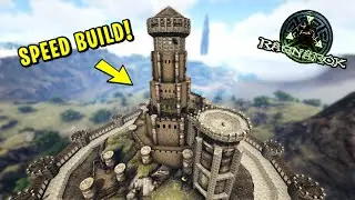 Ark: Rebuilding Ragnarok Castle - Speed Build | Part 3