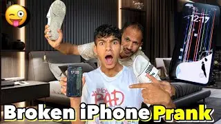 Broke Mobile Prank On Papa😂| Maza A Gaya😜
