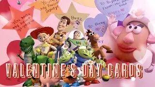 Toy Story Valentines Day Cards! with Mrs Potato Head!