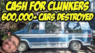 The Cars Program AKA Cash for Clunkers - remember it? Cars destroyed!