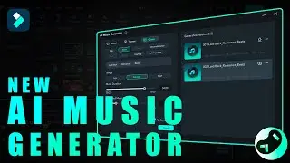 New AI Music Generator in Filmora 13.2 | Generate Music with AI 