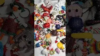 мои амигуруми из бисера 