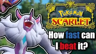 Beating Pokemon Scarlet in the FASTEST way possible