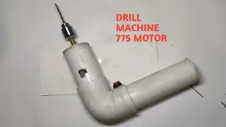 How To Make Drill Machine at Home | 775 Motor  Drill Machine !!!!