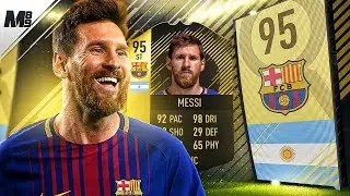 FIFA 18 SIF MESSI REVIEW | 95 SIF MESSI PLAYER REVIEW | FIFA 18 ULTIMATE TEAM