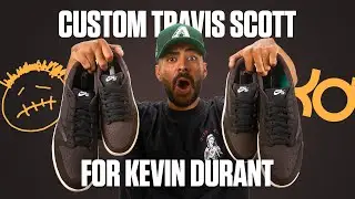 I Made a Custom Nike for an NBA Player - Size 17!