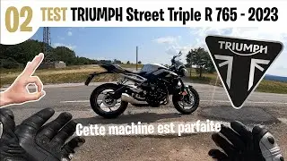 Test Triumph Street Triple R - J'évite l'ACCIDENT 🥵 4K