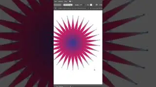 🌸 Learn How to Create a Flower Using the | Blend Tool! 🌸Watch this👉 Quick, easy, and creative!