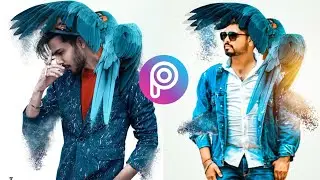 Vijay mahar New Instagram virel Photo editing | PicsArt|| Pic edits || Vijay mahar || Parrot editing