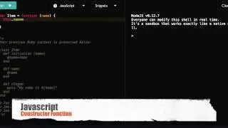 Javascript vs Ruby
