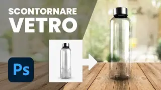 Cut out GLASS (or transparent) objects with Adobe Photoshop CC