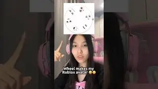 Wheel makes my Roblox avatar!😳😍pt. 2 