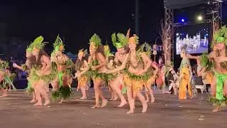 The group TĀ'AI from Mahina at Heiva i Tahiti 2024