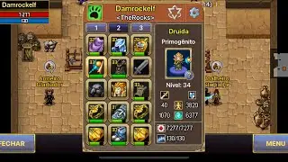 Amplificando o Cajado de Arena e Grandeza 150 Selos.