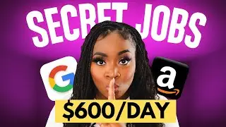 Secret WFH Jobs That Pay $600/Day (No Experience Needed)