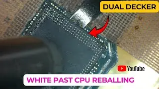 Samsung Dual Decker Reballing || how to reball samsung cpu