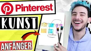 Pinterest Bilder malen für Anfänger 🎨 Abstrakte Aquarell Malerei | Dimxoo