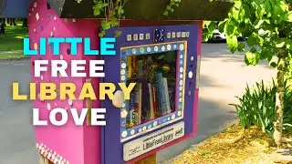 A Walk Around Portland Little Free Library Tour and Unhaul Books