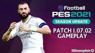 PES 2021 Gameplay Official Patch 1.07.02 + Datapack 7.0