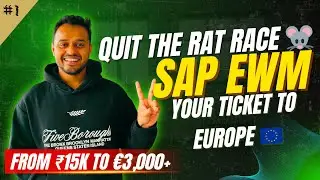 Quit the Rat Race 🐭 | SAP EWM = Your Ticket to Europe! 🇪🇺