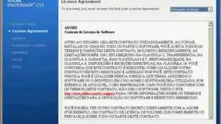 Instalação do Adobe Photoshop CS3