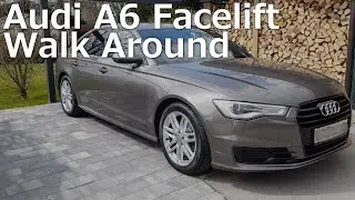 Audi A6 Facelift Walk Around