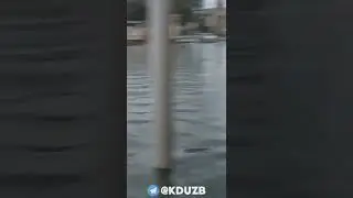 Самарканд шахрида кучли ёмгир ёгди