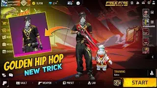 how to get golden hip hop bundle 😱 | golden hip hop kaise milega | golden hip hop bundle map code ✅