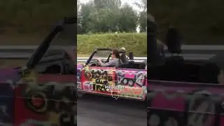 Разукрашенный Жигули-кабриолет в Кемерово #рекомендации #кабриолет