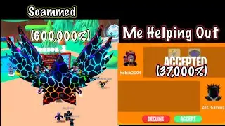 HE GOT SCAMMED FOR HOPES AND DREAMS 600,000% VALUEN  HELPING HIM OUT IN Science Simulator