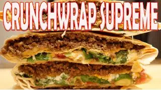 CRUNCHWRAP SUPREME TACO RECIPE | EASY RECIPE