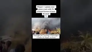 plan crashed in Nepal 